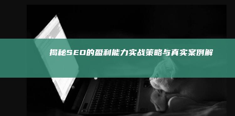 揭秘SEO的盈利能力：实战策略与真实案例解析